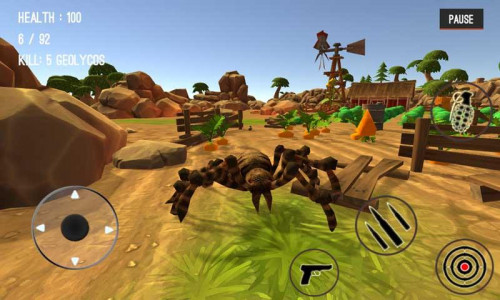 اسکرین شات بازی Spider Hunter Amazing City 3D 4