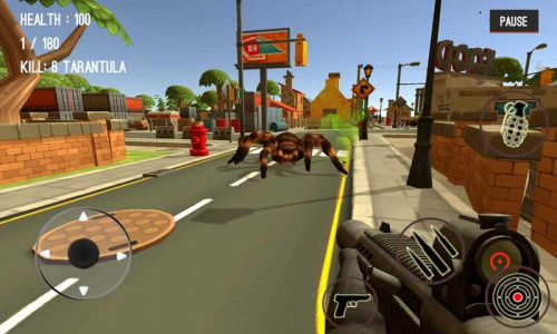 اسکرین شات بازی Spider Hunter Amazing City 3D 6