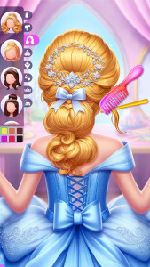 اسکرین شات بازی Princess Wedding Hair Salon 6
