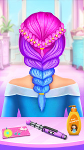 اسکرین شات بازی Princess Wedding Hair Salon 8