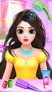 اسکرین شات بازی Princess Wedding Hair Salon 1