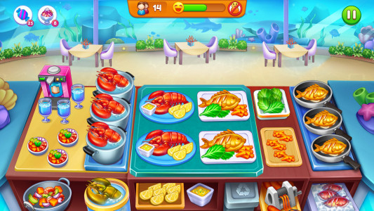 اسکرین شات بازی Cooking Restaurant Food Games 4