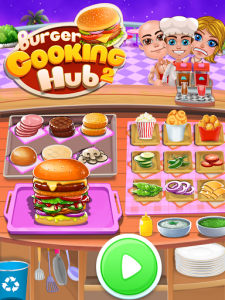 اسکرین شات برنامه Burger Cooking Hub 2 6