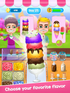 اسکرین شات برنامه My Ice Cream Parlour Game 4
