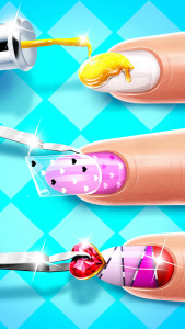 اسکرین شات بازی Nail Salon Fashion Makeup Game 6