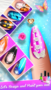 اسکرین شات بازی Nail Salon Fashion Makeup Game 4