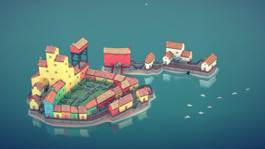اسکرین شات بازی Water Town - Townscaper 4