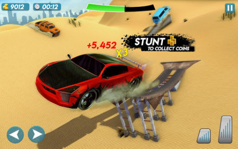 اسکرین شات برنامه Dubai Car Desert Drift Racing 4