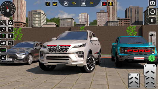اسکرین شات 3 بازی Modern Car Parking Sim 3D Game