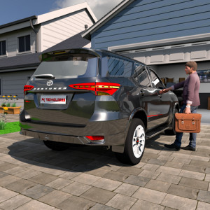 اسکرین شات بازی Modern Car Parking Sim 3D Game 1