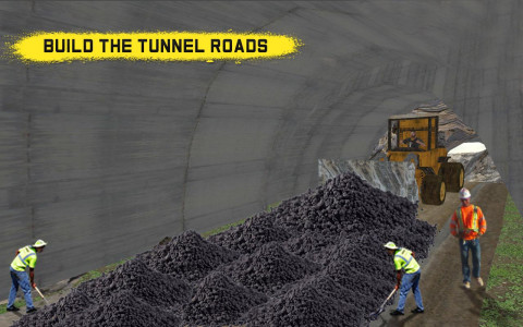 اسکرین شات بازی Tunnel Construction Crane Simulator 2018 5