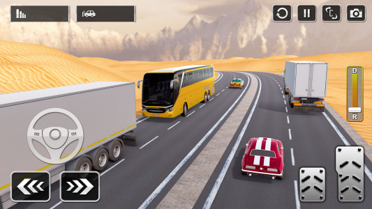 اسکرین شات بازی Euro Bus Driving 3D: Bus Games 3
