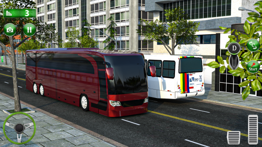 اسکرین شات بازی Euro Bus Driving 3D: Bus Games 1