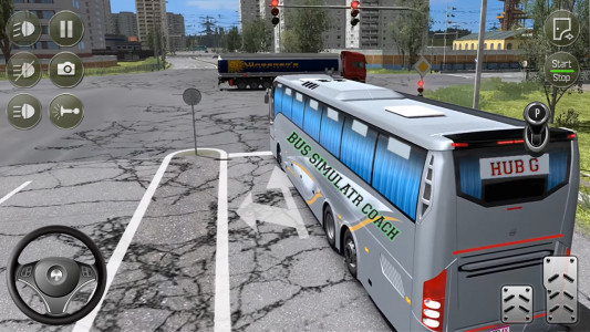 اسکرین شات بازی Euro Bus Simulator : Bus games 5