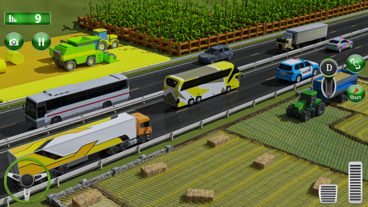 اسکرین شات بازی Euro Bus Driving 3D: Bus Games 3