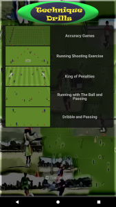 اسکرین شات برنامه Soccer Drills 4