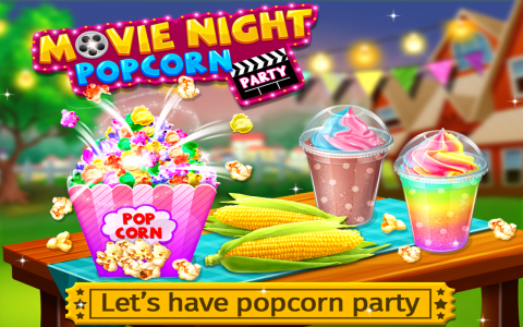 اسکرین شات بازی Movie Night Popcorn Party 1