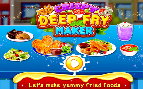 اسکرین شات بازی Crispy Deep Fry Maker Cooking 1