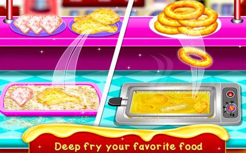 اسکرین شات بازی Crispy Deep Fry Maker Cooking 3
