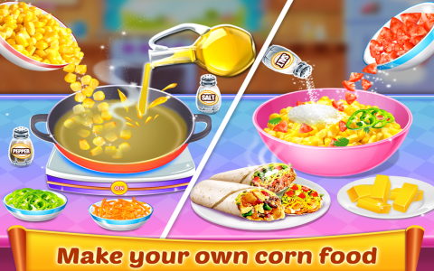 اسکرین شات بازی Sweet Corn Food Game 5