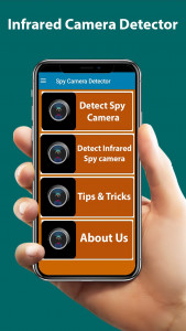 اسکرین شات برنامه Hidden IR Camera Detector & spy cam finder 4