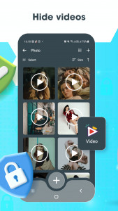 اسکرین شات برنامه HideS: Lock Video, Hide Photo 2