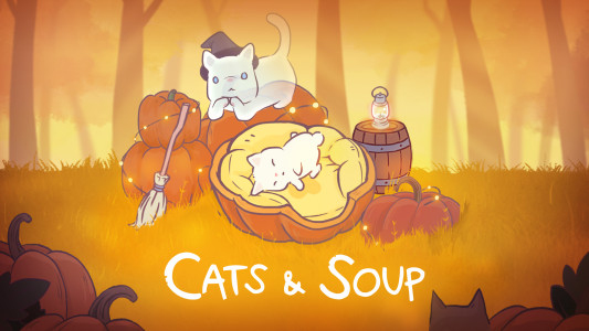 اسکرین شات 1 بازی Cats & Soup - Cute Cat Game