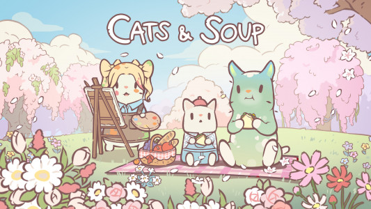 اسکرین شات بازی Cats & Soup - Cute Cat Game 1