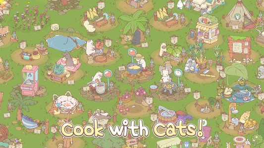 اسکرین شات 2 بازی Cats & Soup - Cute Cat Game