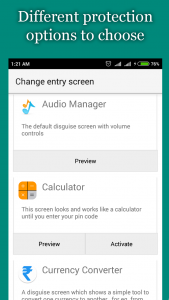 اسکرین شات 5 برنامه Hide Photos, Video and App Loc