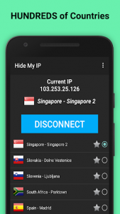 اسکرین شات برنامه Hide My IP - Fast, Unlimited VPN. 4