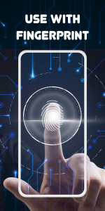 اسکرین شات برنامه App Lock - Applock Fingerprint 1