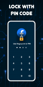 اسکرین شات برنامه App Lock - Applock Fingerprint 2