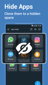اسکرین شات 1 برنامه App Hider: Hide Apps