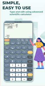 اسکرین شات 1 برنامه Scientific Calculator He-36X
