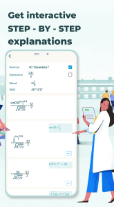 اسکرین شات 2 برنامه Scientific Calculator He-36X
