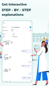 اسکرین شات 2 برنامه Scientific Calculator He-580