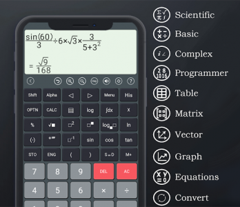 اسکرین شات برنامه HiEdu Scientific Calculator He-580 1