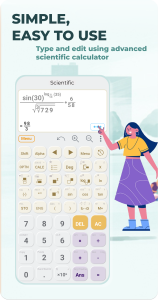 اسکرین شات 1 برنامه Scientific Calculator He-580