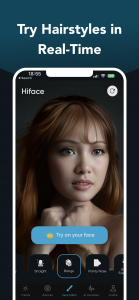 اسکرین شات برنامه Hiface - Face Shape Detector 3