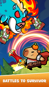 اسکرین شات 1 بازی Capybara.io: Battle Survivor
