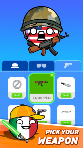 اسکرین شات 3 بازی Country Balls: World Battle