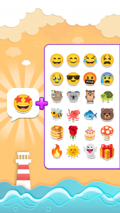 اسکرین شات بازی Emoji Studio: Mix Moji Lab 1