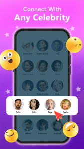 اسکرین شات 1 بازی Idol Prank Video Call & Chat