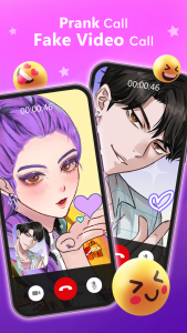 اسکرین شات 3 بازی Idol Prank Video Call & Chat