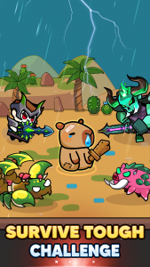 اسکرین شات 6 بازی Capybara Survivor: Idle Battle
