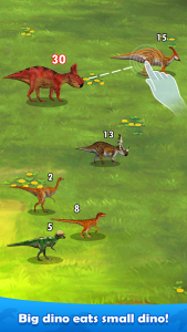 اسکرین شات بازی Dino Evolution: Dinosaur Merge 1