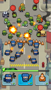 اسکرین شات بازی Alien Fight: Police vs Zombie 5
