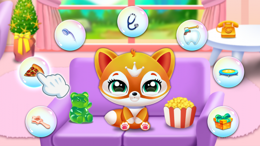 اسکرین شات 2 بازی Kitty Pet Friend: My Cat House