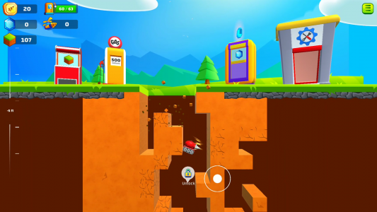 اسکرین شات بازی Ground Digger: Lava Hole Drill 6